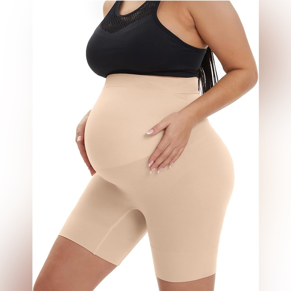 Seamless Maternity Shapewear – Belly Support & Anti-Chafing Comfort - NWT